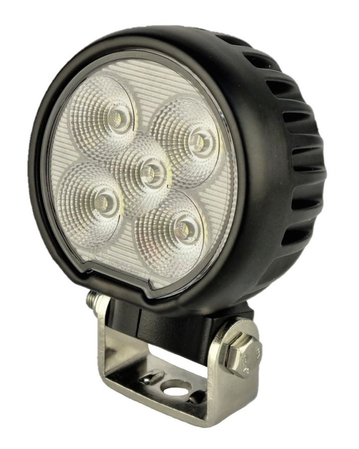 Рабочая светодиодная фара 50 Ватт 5 led Osram ближнего света 12-24 Вольт ip68 PRO series круглая