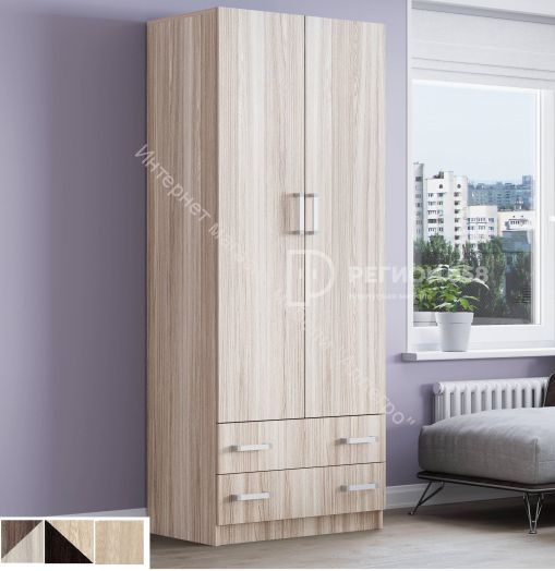 Шкаф № 3 2-створчатый Регион 58