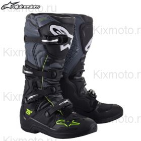 Ботинки Alpinestars Tech 5, Серо-чёрно-жёлтые