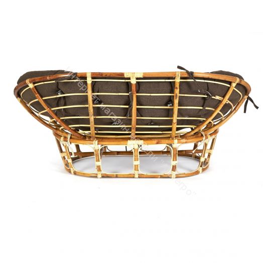 23/02 Матрац для кресла "Мамасан" ткань, коричневый, 3М7-147