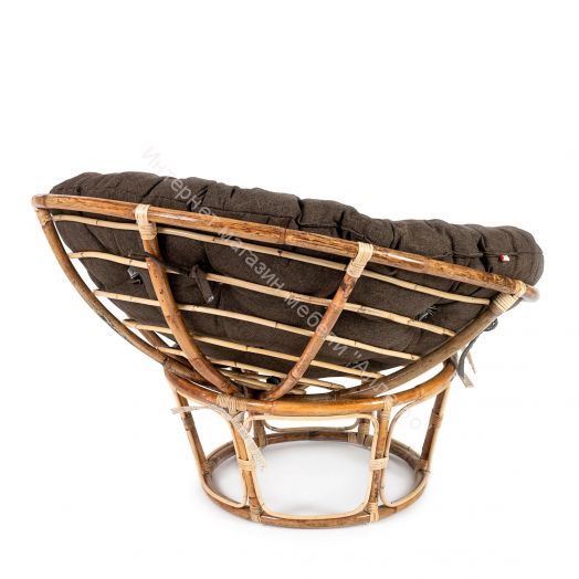 23/01 Матрац для кресла "Папасан" ткань, коричневый, 3М7-147