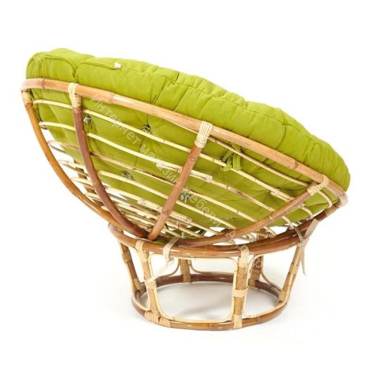 23/01 Матрац для кресла "Папасан" флок , олива, 23