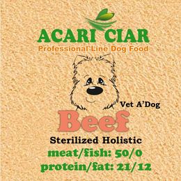 Vet A’ DOG  STERILIZED  Beef 12 кг