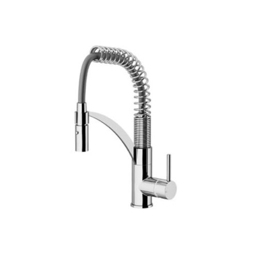 Изображение Смеситель для кухни с каналом для питьевой воды и вытяжным изливом, 2 режима Gattoni Industrial 60179