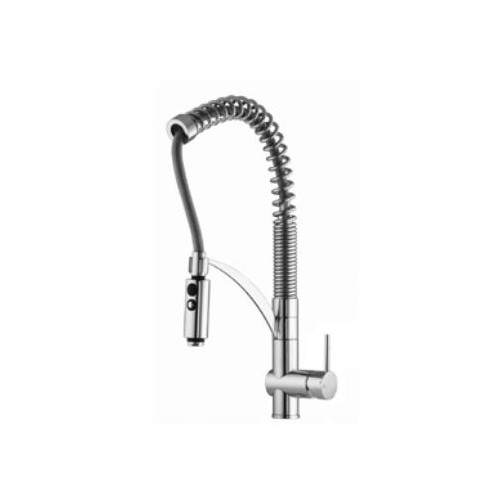 Изображение Смеситель для кухни с каналом для питьевой воды и вытяжным изливом, 2 режима Gattoni Industrial 60173