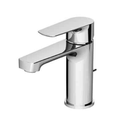 Изображение Смеситель для раковины с донным клапаном Gattoni H2OMIX3000 3045 излив 116 мм