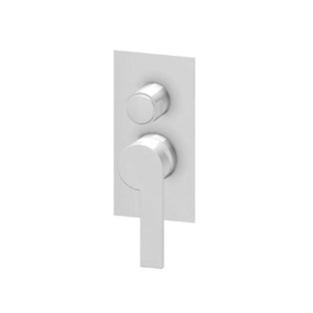 Изображение Смеситель для ванны/душа встраиваемый (внешняя часть), на 2 выхода Gattoni Color 8033/ESC0