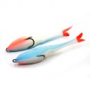 Поролоновая рыбка YAMAN "Devious Minnow" цвет 22, с двойником, уп. 5шт.