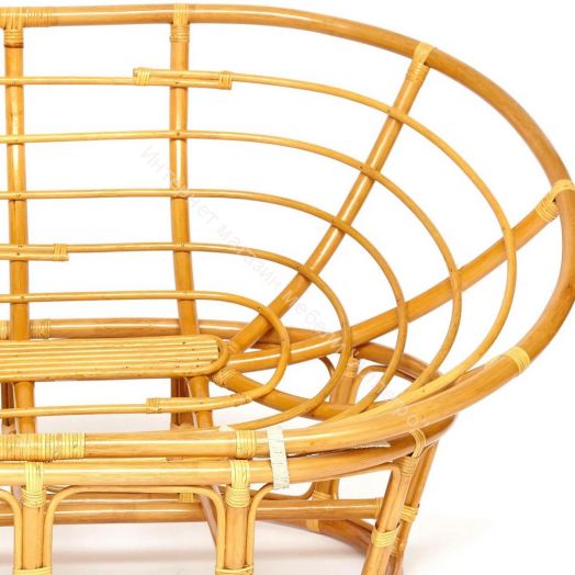 Кресло "MAMASAN" 23/02 W / без подушки / Honey (мед)