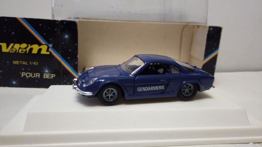 Alpine A110 berlinette Gendarmerie (Verem) 1/43