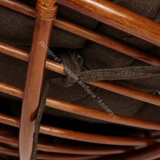 Кресло-качалка "PAPASAN" w 23/01 B / без подушки / Pecan (орех)