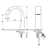 схема TOTO Soft Flow TLP01701R