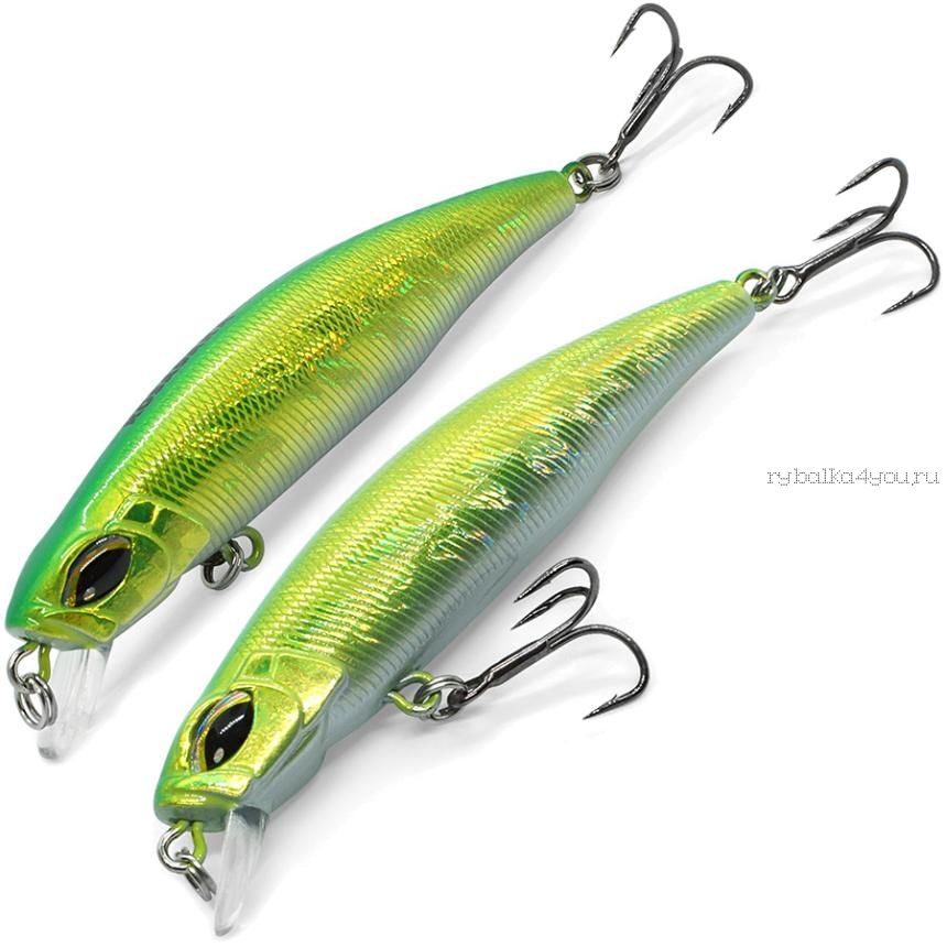 Воблер Kosadaka Tide Minnow XS 75F 7,5 см / 7,7 г / заглубление от 0,2 до 0,5 м / цвет: LG