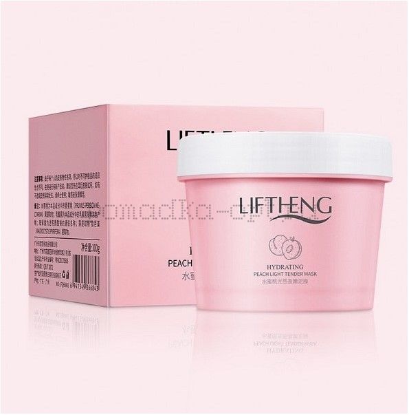 Liftheng Маска для лица Увлажняющая с персиком Hydrating Tender Mask 100 г