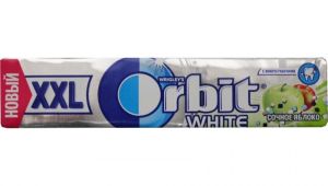 Жевательная резинка ORBIT XXL 20,4г Сочное яблоко