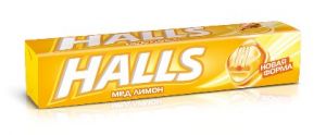 Леденцы HALLS 25г Медля лимон