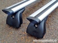 Багажник на крышу Opel Corsa D 2006-..., Amos Beta, крыловидные дуги