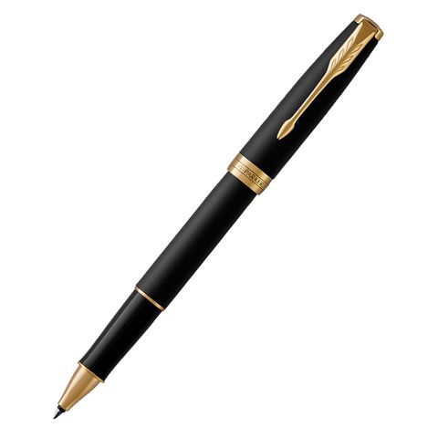 Parker Sonnet Core - Matte Black GT, ручка-роллер, F, BL*