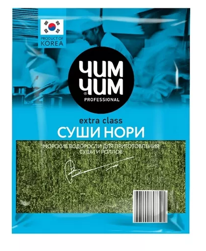 ЧИМ-ЧИМ Морская водоросль 5 листов СУШИ-НОРИ 12г