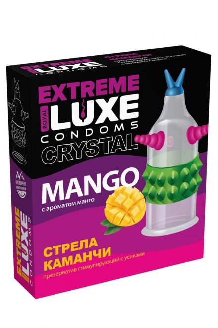 Презерватив Luxe EXTREME Стрела Команчи с ароматом манго, 1 шт.