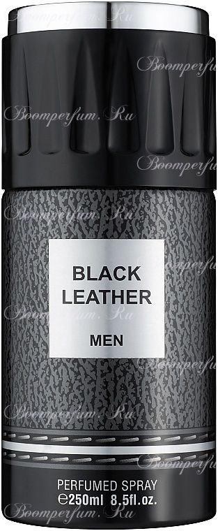 Fragrance World Black Leather Men Дезодорант-спрей