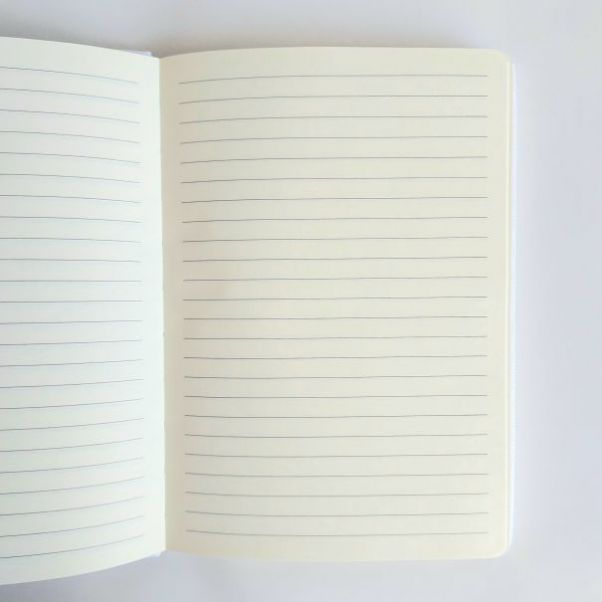 Эко блокнот из RPET Mivaz белый