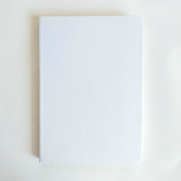 Эко блокнот из RPET Mivaz белый