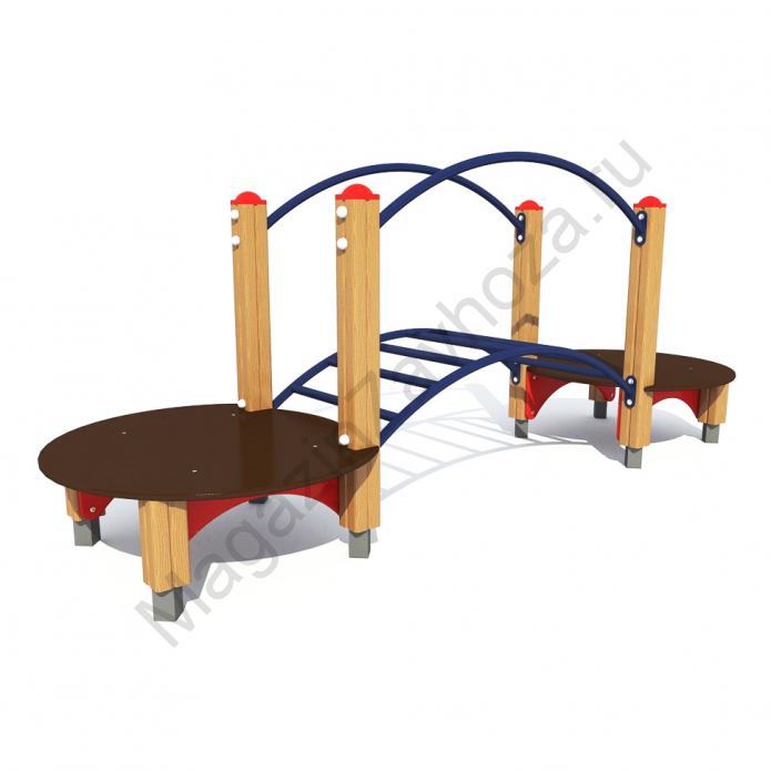 ЛАЗАЛКА "МОСТИК" с островками