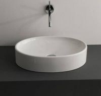 Раковина Kerasan Inka Project Outlet 50x35 овальная 3552 схема 1