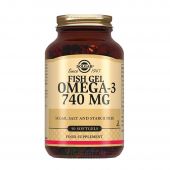 Солгар Рыбный жир 740 мг, 50 капс