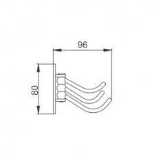 FRAP | ÜÇLÜ QARMAQ (asılqan) F208-3 ölçü