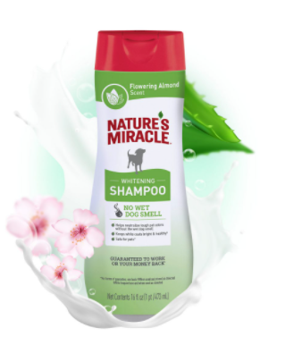 8в1 NM Шампунь для белых собак Whitening Odor Control Shampoo 473мл