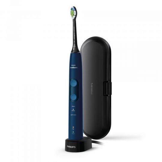 Звуковая зубная щетка Philips ProtectiveClean HX6851/53, темно-синий