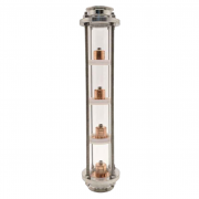 Медная колпачковая колонна 1.5", 4 уровня