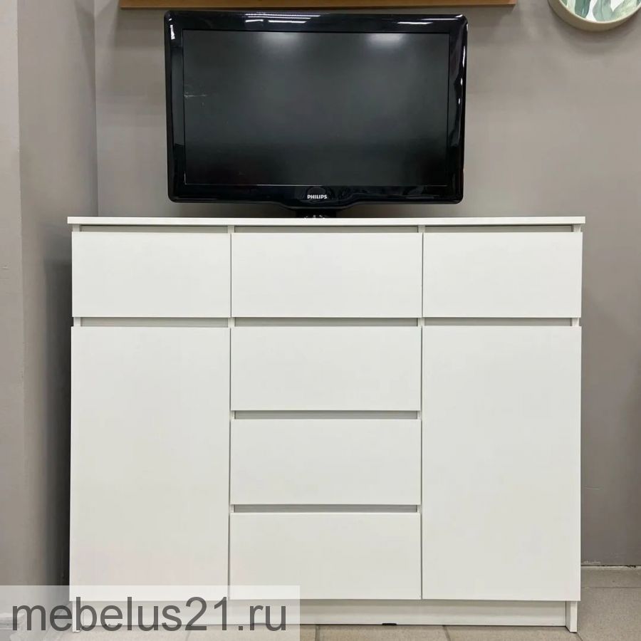 Комод Норд 5 Белый