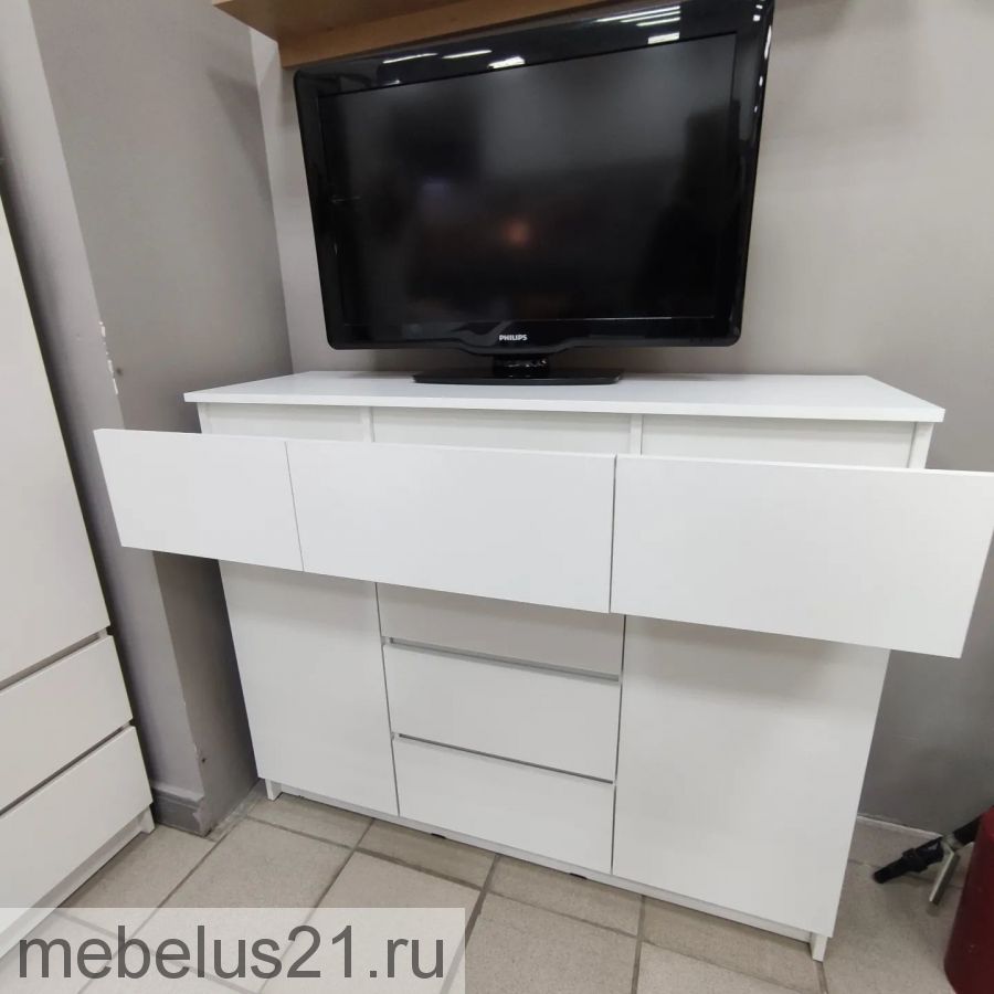 Комод Норд 5 Белый
