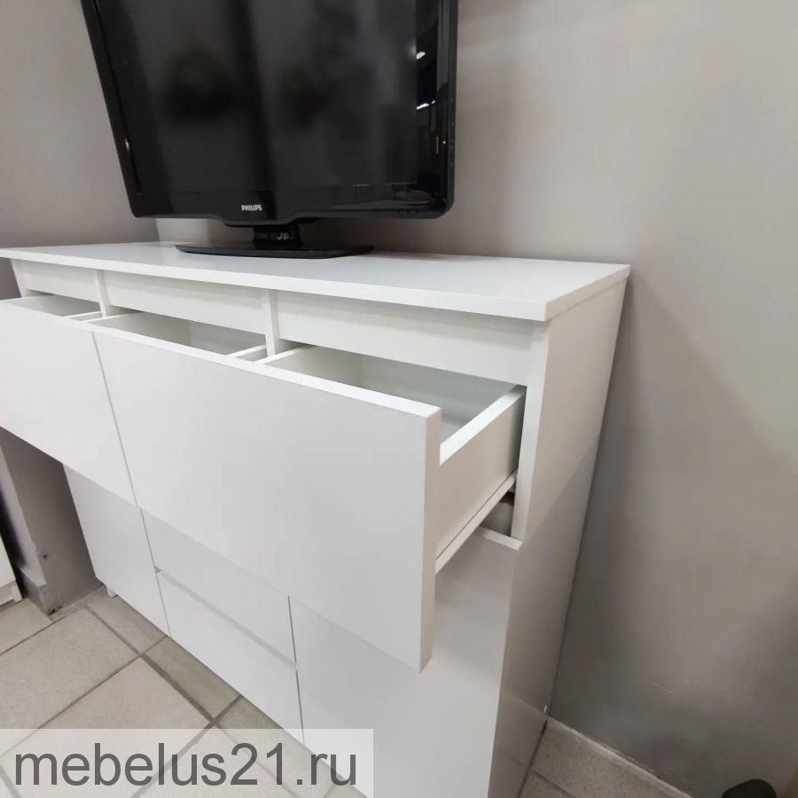 Комод Норд 5 Белый