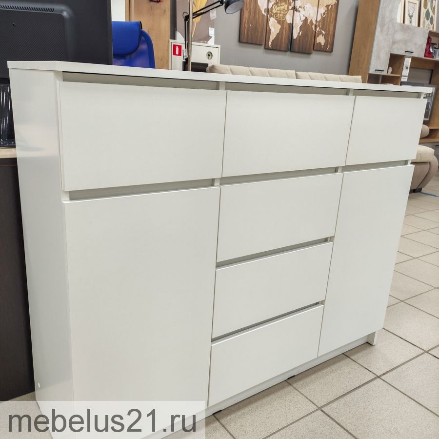 Комод Норд 5 Белый