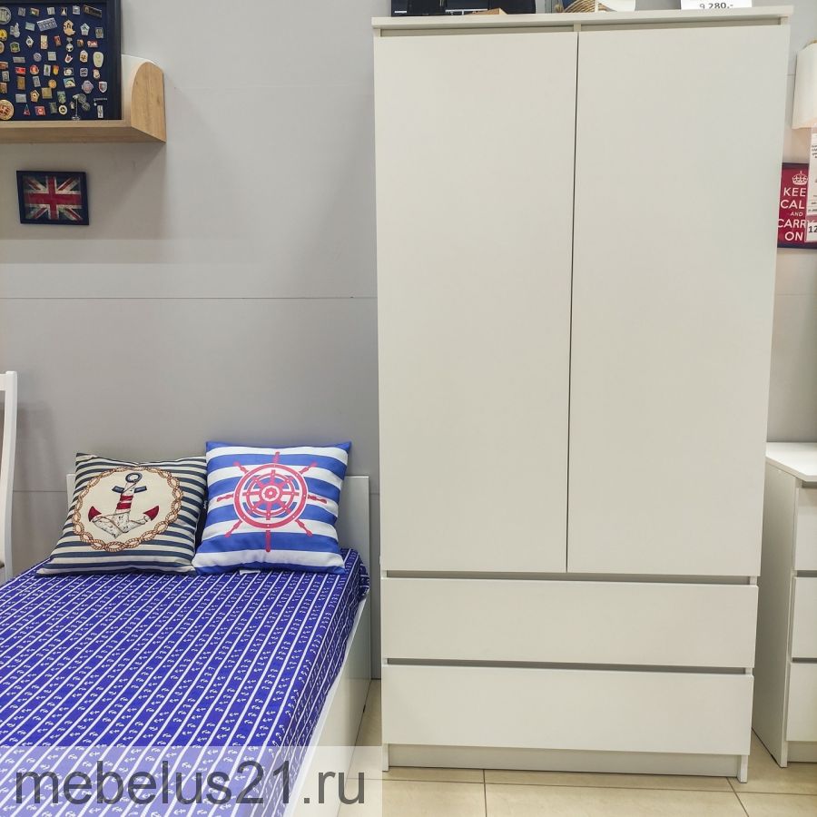 Шкаф Норд 900 Белый