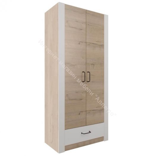 Шкаф двухдверный М1 Ева-5