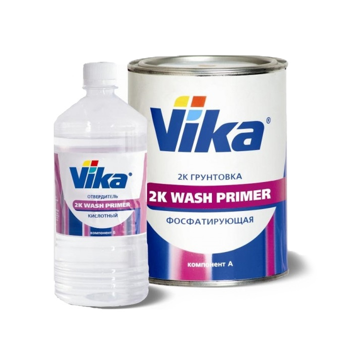 Vika (Вика) Грунт Wash Primer ВЛ с отвердителем, 800гр. + 670гр.