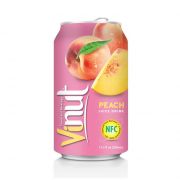 Напиток Vinut сокосодержащий "Сок персиковый", объем 330 мл купить