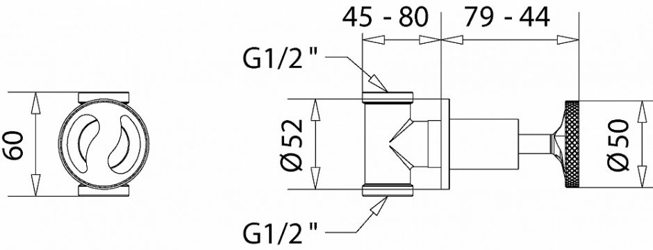 Однорычажный смеситель для душа Migliore Reversa ФОТО