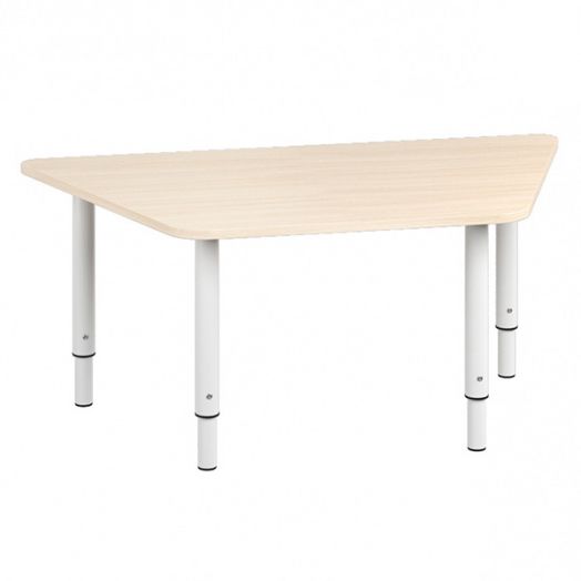 РСН-0010-01 Стол трапециевидный регулируемый Цвет: Дуб молочный
