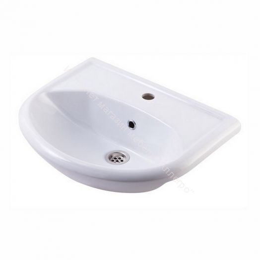 Тумба под умывальник "Уют 50 Волна" без ящика АЙСБЕРГ