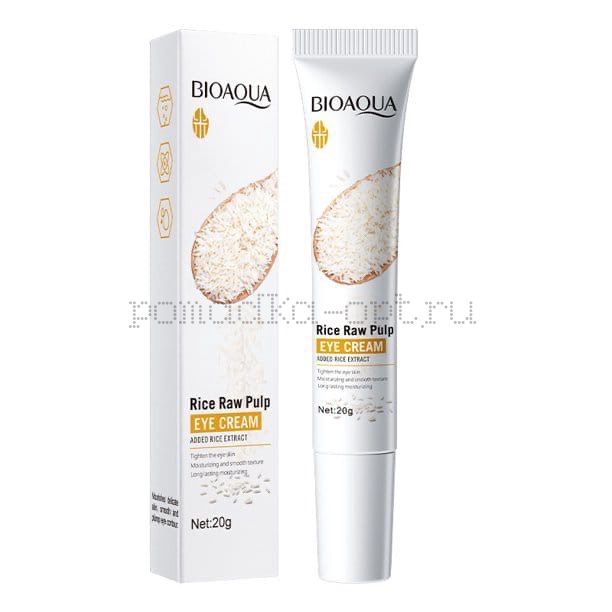 Bioaqua Крем для области вокруг глаз с экстрактом риса Rice Raw Pulp Eye Cream, 20 г