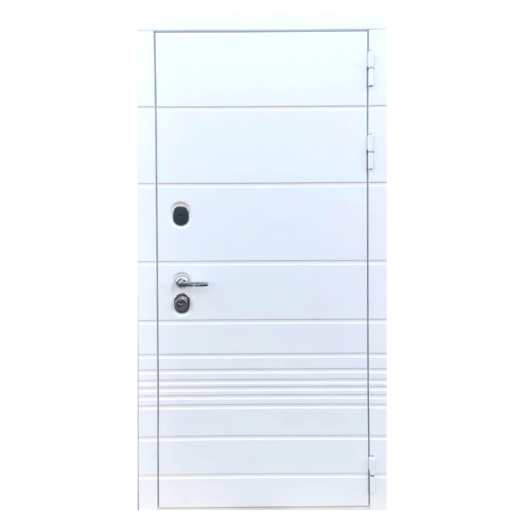 Дверь входная металлическая Great Doors H-TR Белый Софт ФЛ-243 Белый Софт