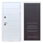 Дверь входная металлическая Great Doors H-TR Белый Софт ФЛ-243 Венге