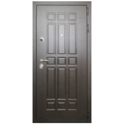 Дверь входная металлическая Great Doors H8 Венге ФЛ-290 Белый Софт