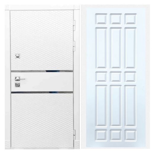 Дверь входная металлическая Great Doors H15 Белый Софт ФЛ-33 Белый Софт